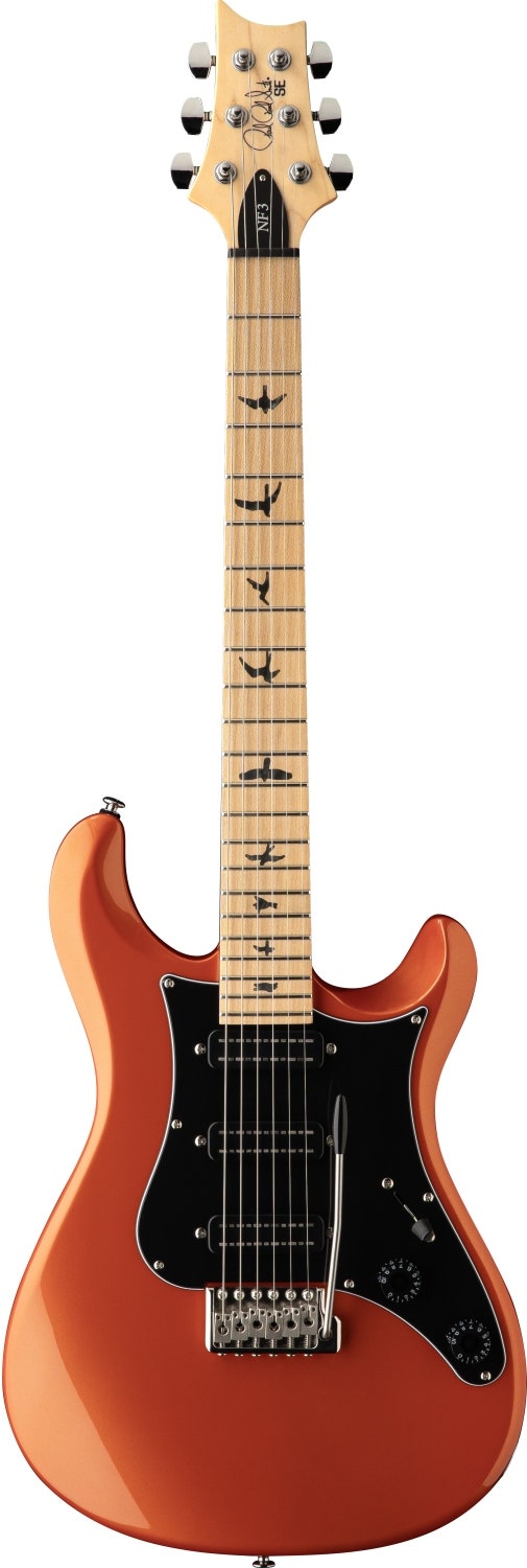 PRS SE NF3 Metallic Orange - Greppbräda i lönn