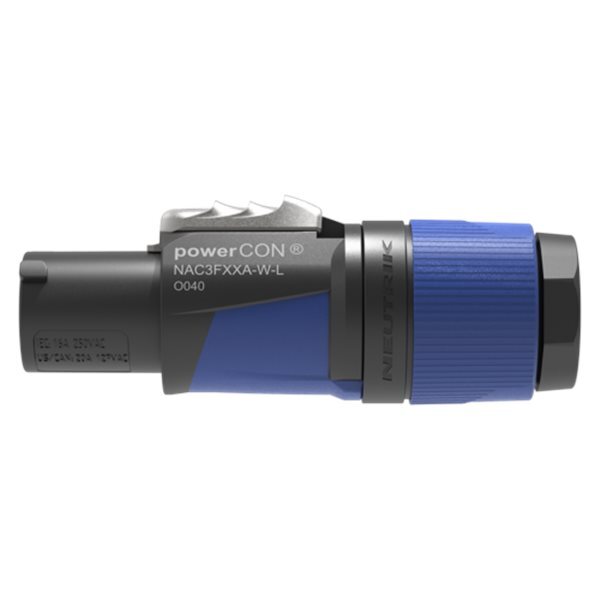 Neutrik NAC3FXXA-WL Powercon Blue (10-16mm)