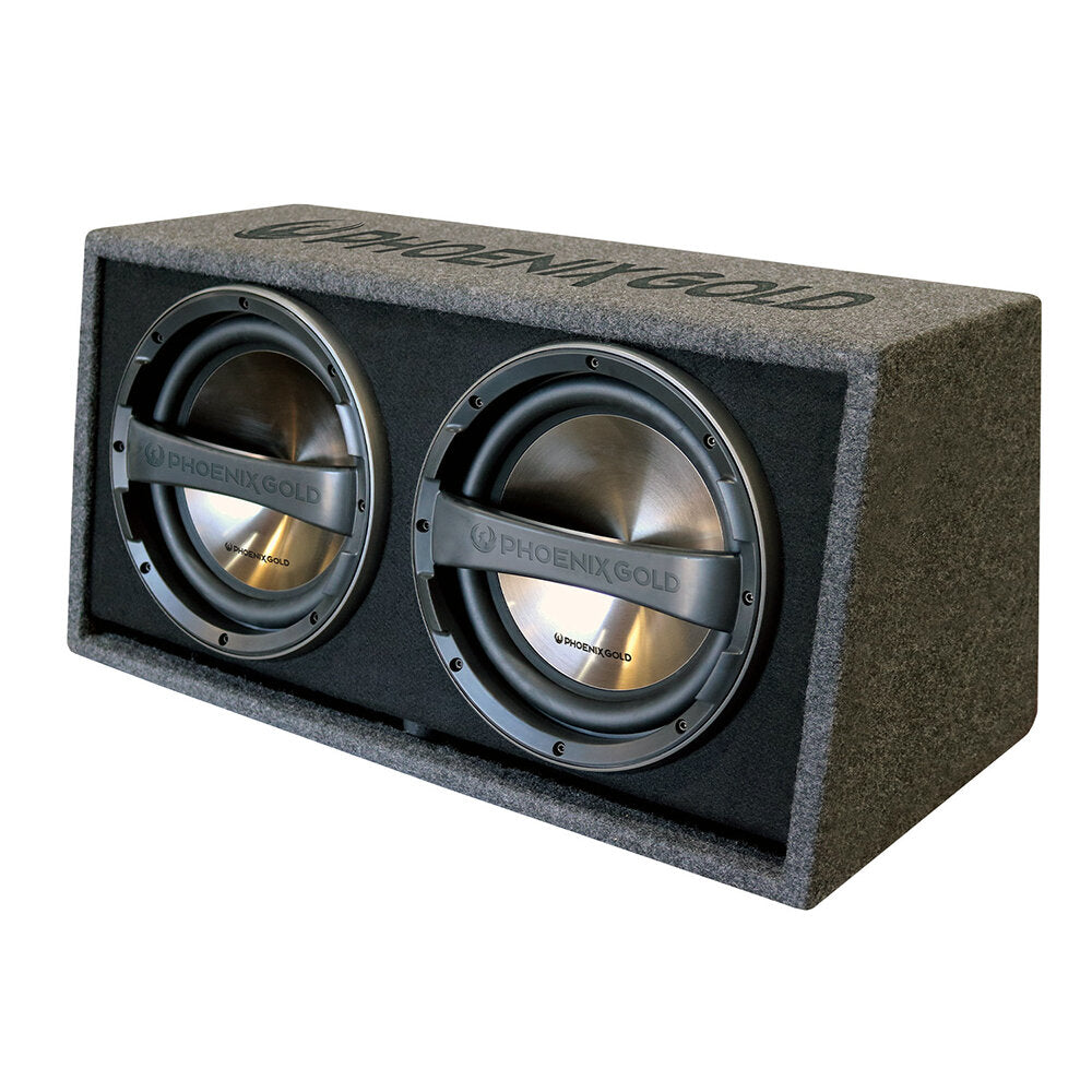 Phoenix Gold dubbel subwoofer (12")