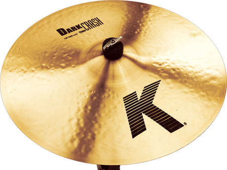 Zildjian 18" K Dark Thin Crash cymbal