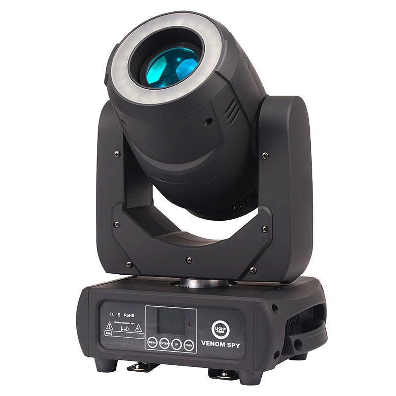 LIGHT4ME VENOM SPOT 150 SPY RING LED-rörligt huvud