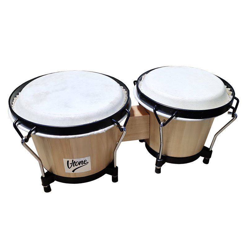 V-TONE Bongos Set 6,5 & 7,5" – Trä Bongos