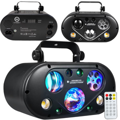 LIGHT4ME ULTRABOX 1 RGBA 6 LED multieffektlampa