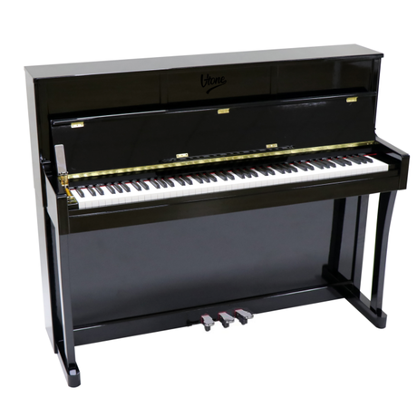V-Tone BL-980 BK digitalt piano, svart