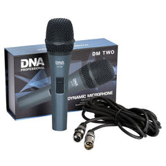 DNA DM TWO dynamisk sångmikrofon med 5 m XLR-kabel