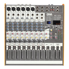 DNA ME-10FX ljudmixer – 10 kanaler USB Bluetooth
