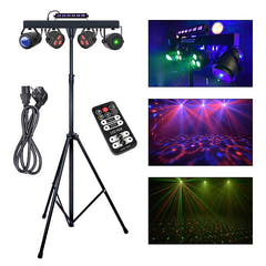 Light4Me T-Bar LED PAR flower Ball laser UV strobe