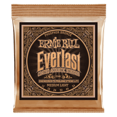Ernie Ball Everlast belagda fosforbrons gitarrsträngar (akustiska)