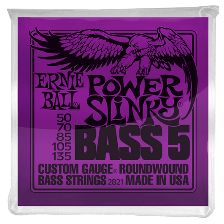 Ernie Ball Slinky Nickel Wound Bas Strings (5)