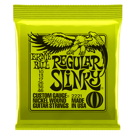 Ernie Ball Slinky Nickel Wound Guitar Strings (elgitarr)