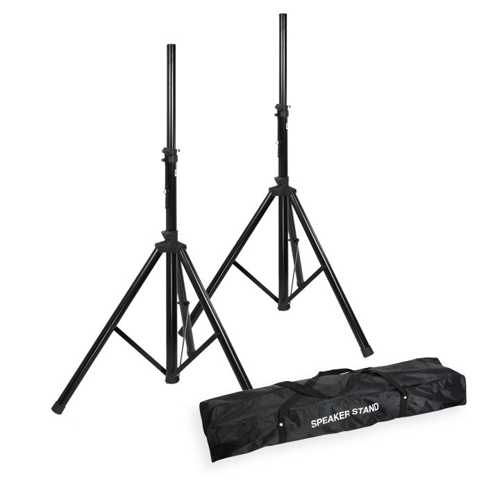 Högtalarstativ med påse 2 st. (30 kg, 1,80 m)