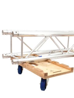 ALUTRUSS Set QUADLOCK QL-ET34-2000 + transportbräda för truss