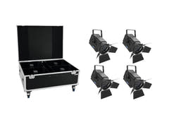 EUROLITE set med 4x LED THA-250F + väska