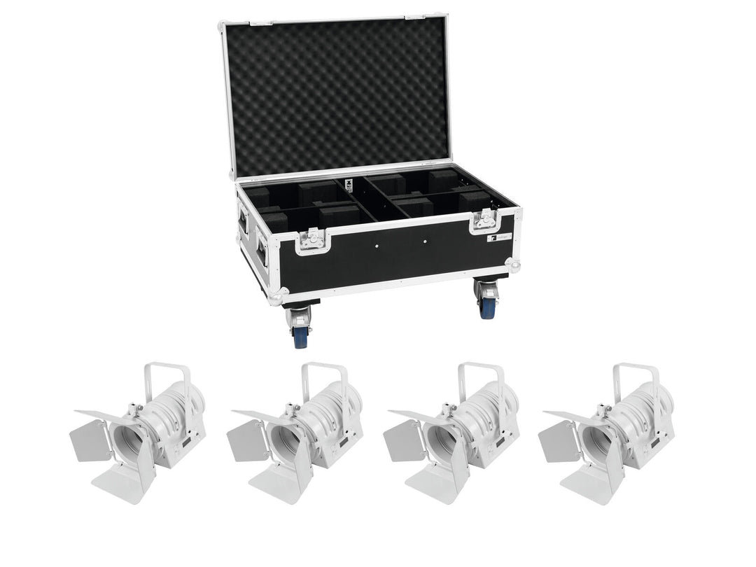 EUROLITE Set 4x LED THA-40PC wh + väska