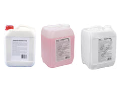 EUROLITE set med 3x UV-bubbelvätska 5l gul + röd + blå