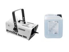 EUROLITE Set Snow 5001 snömaskin + Snow Fluid 5 l