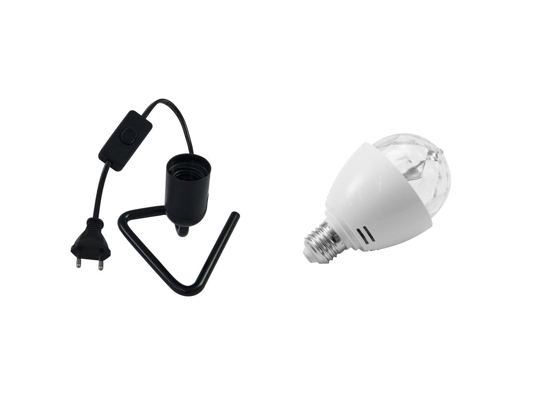 EUROLITE Set LED BC-1 RGB + Triangelbas svart