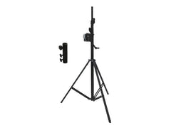 EUROLITE Set STT-400/85 Winch Stand TÜV/GS svart + STV-3529 Adapter long