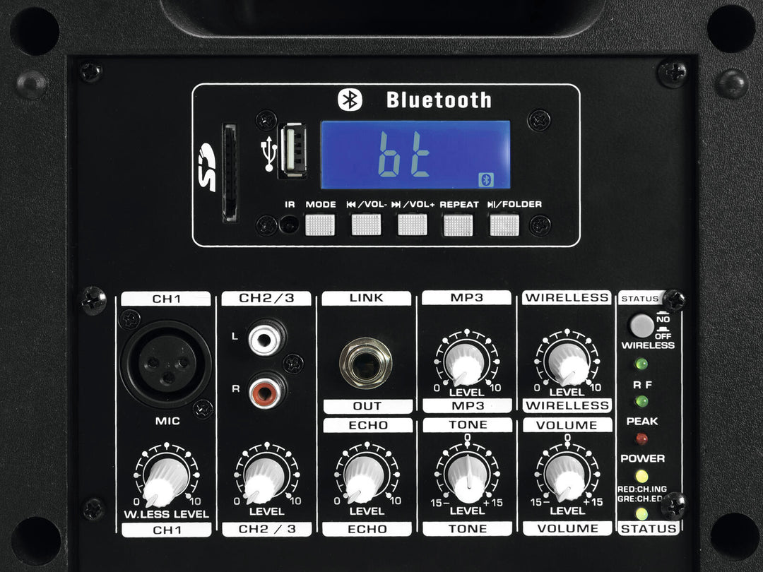 OMNITRONIC Set WAMS-65BT + Batteri