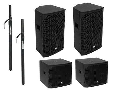 Omnitronic AZX Large PA Active Loudspeaker System