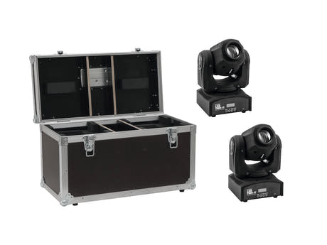 EUROLITE Set 2x LED TMH-17 Spot + väska