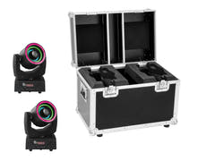 EUROLITE Set LED TMH-41 Hypno Movingheads Spot + fodral