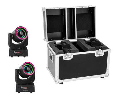 EUROLITE Set LED TMH-41 Hypno Movingheads Spot + fodral
