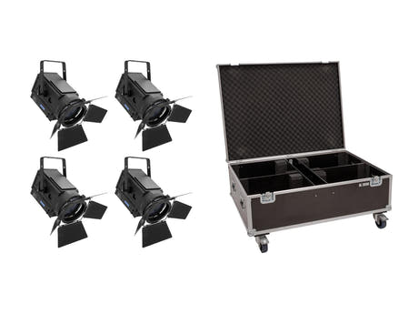 EUROLITE Set 4x LED THA-150F + Väska