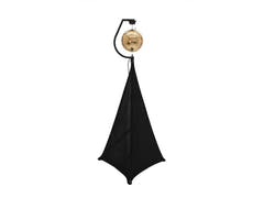 EUROLITE Set spegelkula 50cm guld med stativ och svart cover för stativ