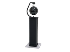 EUROLITE Set Mirror ball 30cm svart med variabelt scenstativ + Cover svart