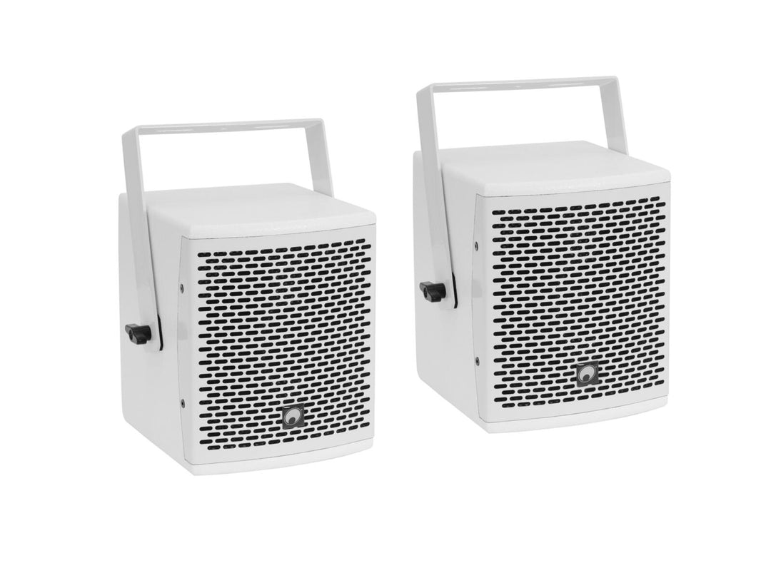 OMNITRONIC Set MOLLY-12A Aktiv subwoofer + 2x MOLLY-6 toppar 8 ohm, vit