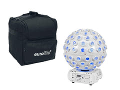 EUROLITE Set LED B-40 Laser Beam Effect wh + mjuk väska