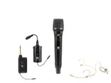 OMNITRONIC Set FAS TWO + Dyn. Wireless Microphone + BP + Headset 660-690MHz
