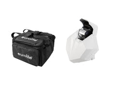 EUROLITE-set LED CAT-80 Beam Effect wh + mjukväska