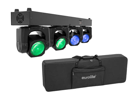 EUROLITE Set LED TMH Bar B240 Movingheads Beam + Soft Bag