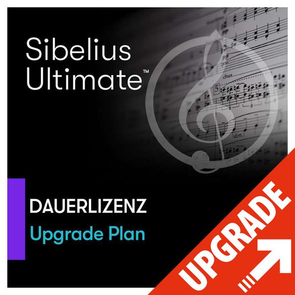 Sibelius Artist uppgraderingsplan för perpetual licens