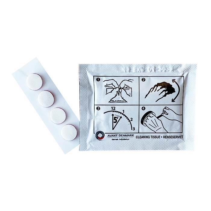 Självhäftande kuddar för ParkOne 1 och 2 (vit)