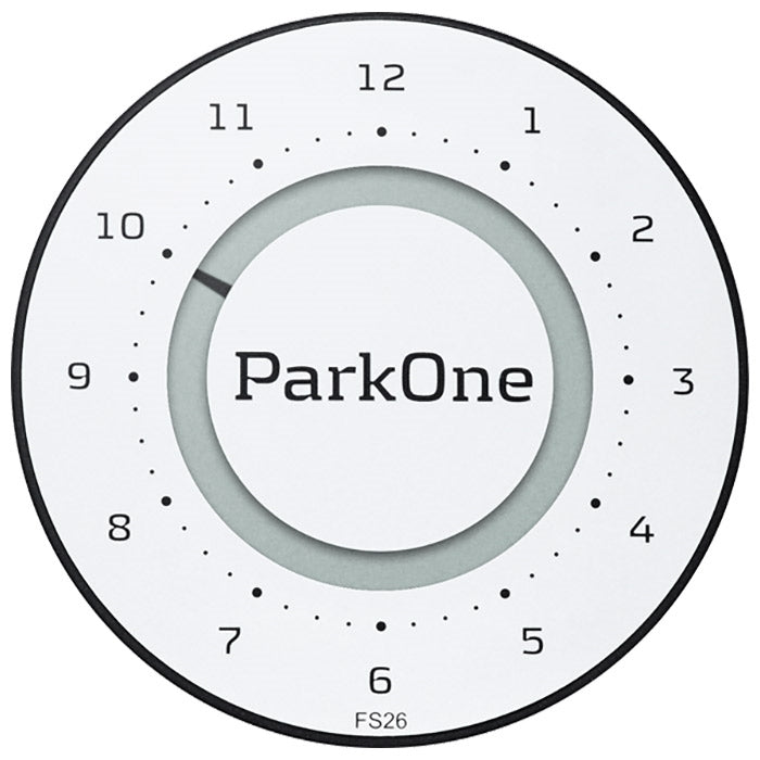 ParkOne2 parkeringsur (vit)