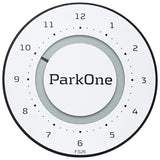ParkOne2 parkeringsur (vit)
