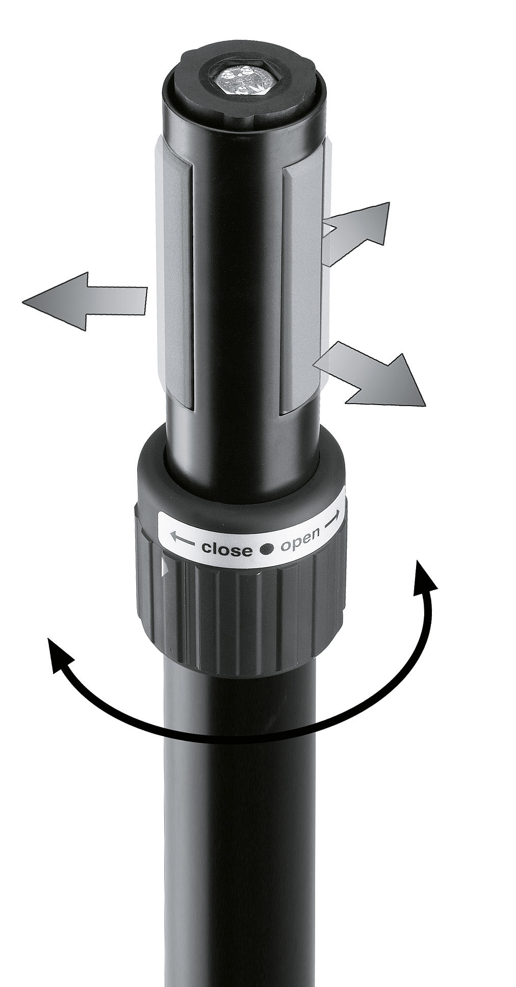 König & Meyer 21366 "Ring Lock" Mellanrör