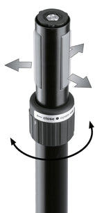 König & Meyer 21366 "Ring Lock" Mellanrör
