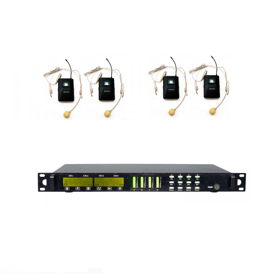 Renton Pro trådlöst headset (4 kanaler)