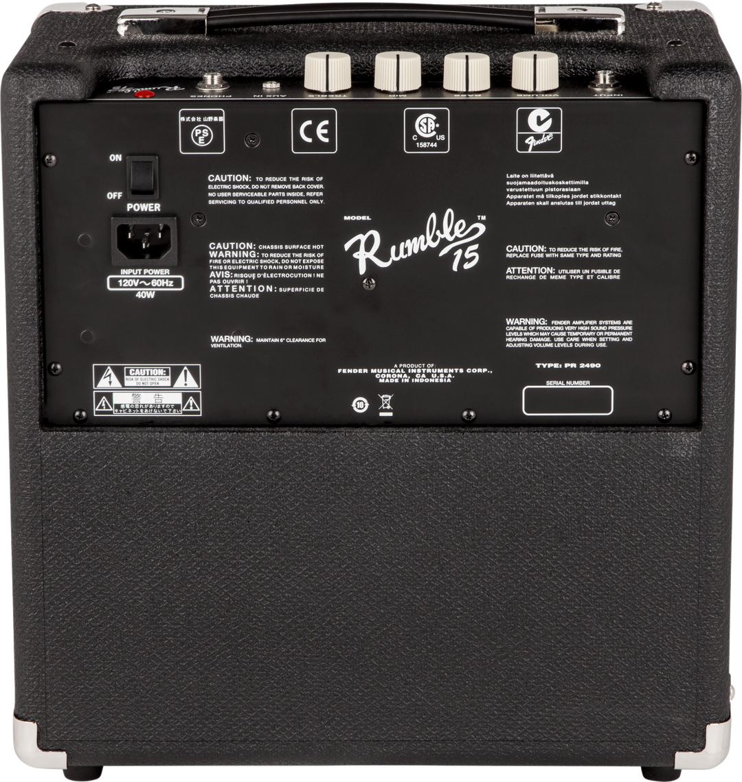 Fender Rumble 15 basförstärkare