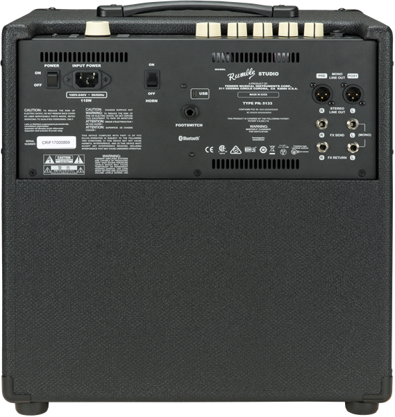 Fender Rumble Studio 40 basförstärkare