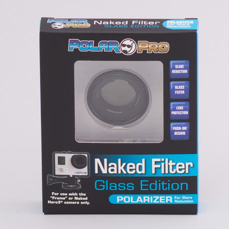 PolarPro Hero4/3+/3 glasfilter Naked Line/polariseringsfilter för drönare