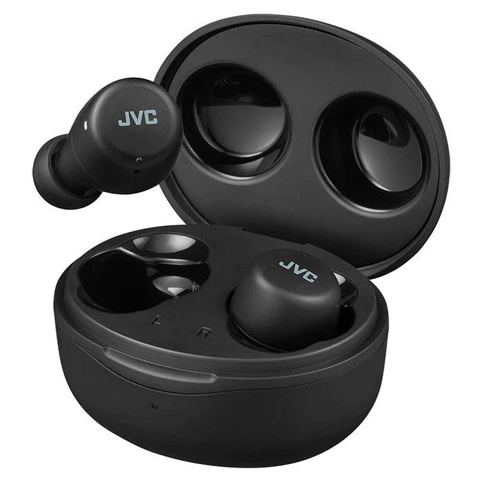 JVC HAA6TBU svarta true wireless-hörlurar