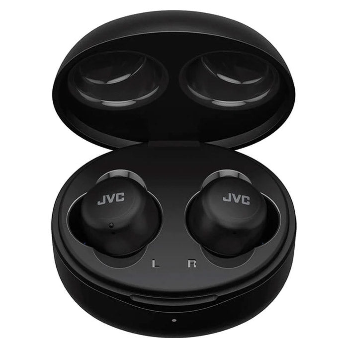 JVC HAA6TBU svarta true wireless-hörlurar