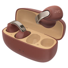 JVC Nearphones HA-NP1T Open Ear Headphones röd