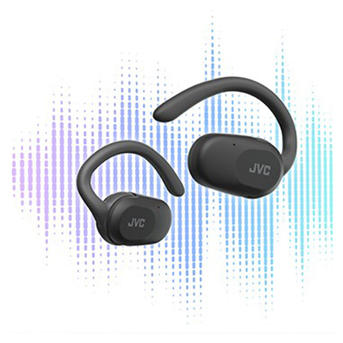 JVC Nearphones NP40T Open Ear Headphones Svart