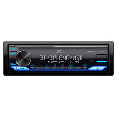 JVC KD-X382BT bilradio med RDS-tuner och Bluetooth 100mm